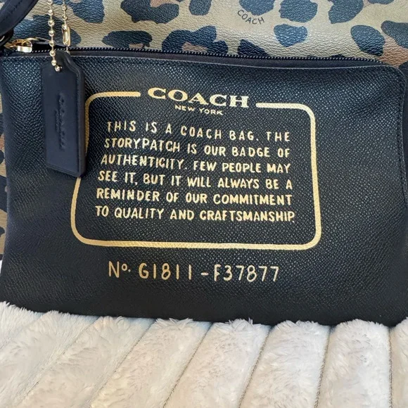 Coach reversible city tote with leopard print - Picture 7 of 7